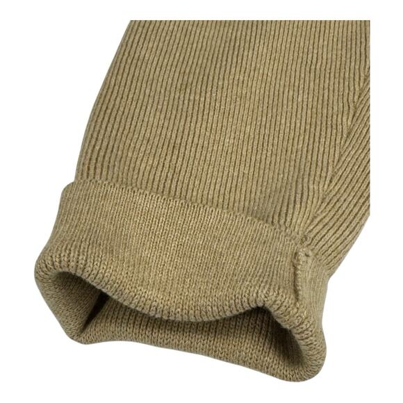 POETRY Women's Tan Open Front Tight Knit Cardigan 12 Preppy Casual Office Siren - Picture 3 of 9